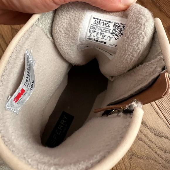 Sperry Saltwater Cream Duck Boots - Picture 3 of 3